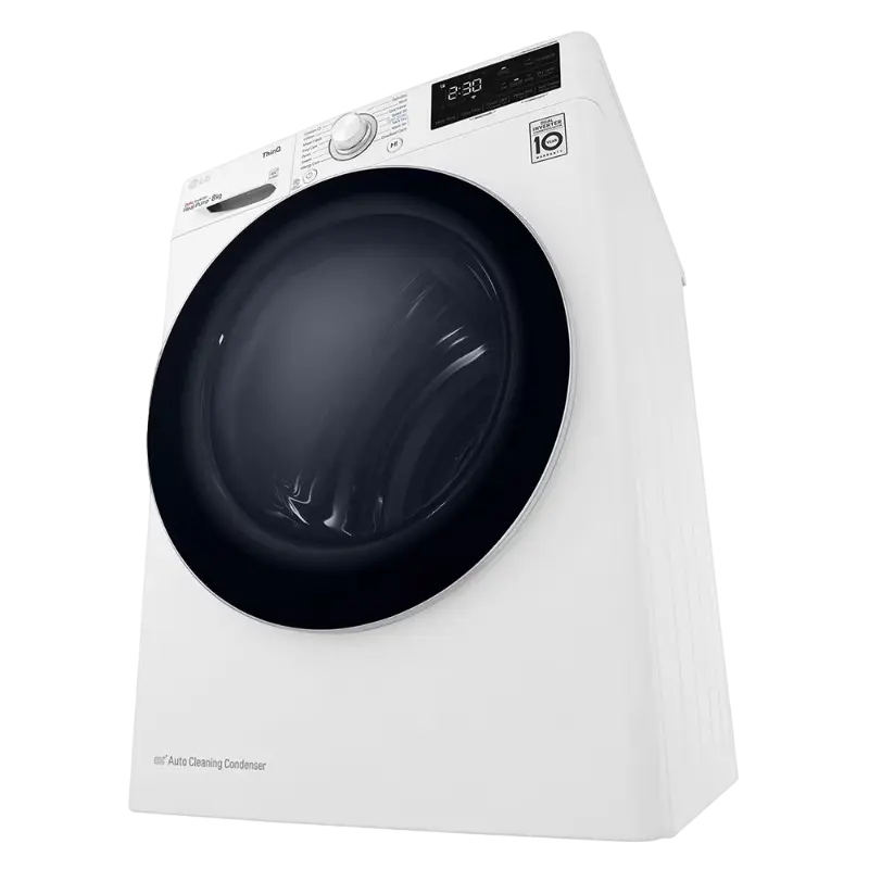 Mașină de uscat LG RH80V3AV6N, 8kg, Alb