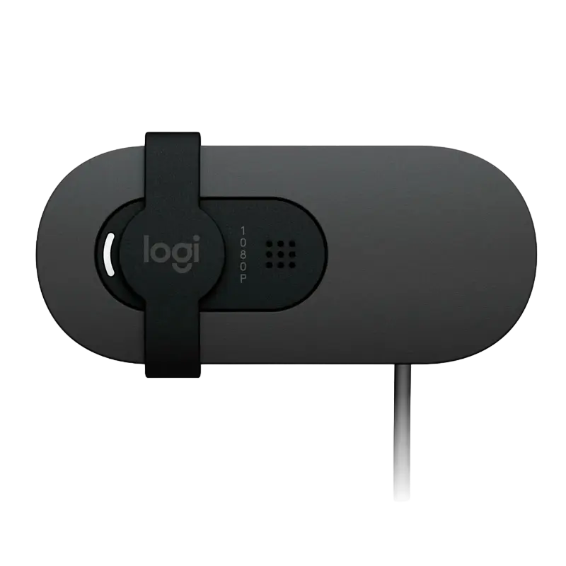 Cameră Web Logitech BRIO 105, Full-HD 1080P, Negru