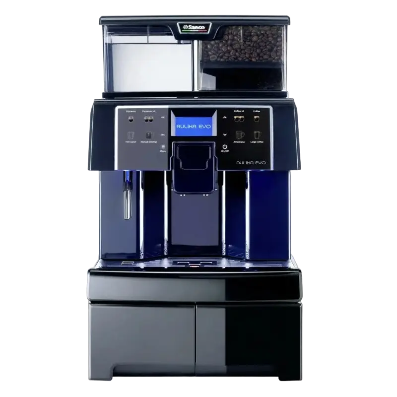 Aparat de cafea Saeco Aulika Evo Office, Negru