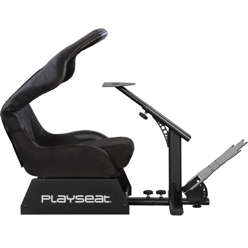 Scaun Gaming Playseat Evolution, Piele de căprioară, Negru