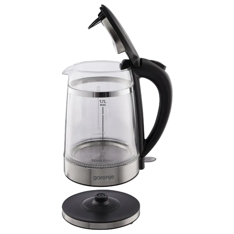 Fierbător electric Gorenje K17GDW, Negru