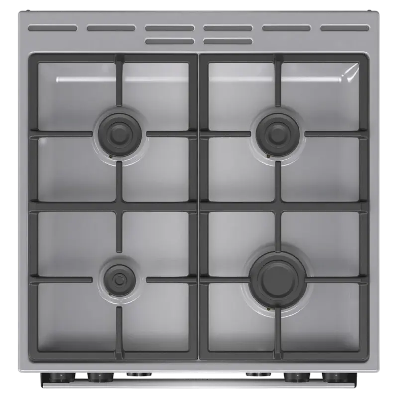 Aragaz Mixt Gorenje GK6C4XF, Oțel inoxidabil