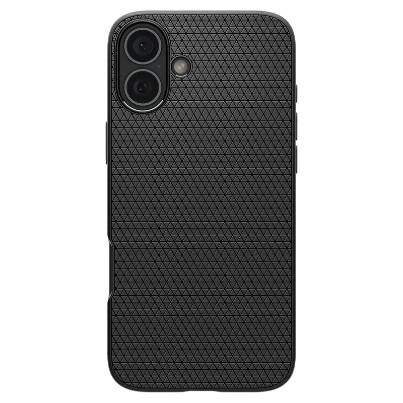 Husă Spigen iPhone 16 Plus Liquid Air, Negru mat