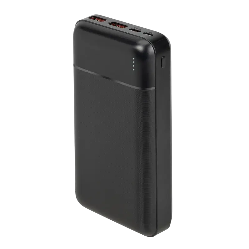 Încărcător portabil Rivacase VA2102, 20000mAh, Negru