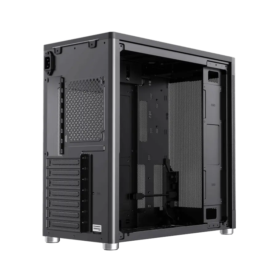 Carcasă PC Gamemax MeshBox Pro BK, Midi-Tower, Fără PSU, Negru