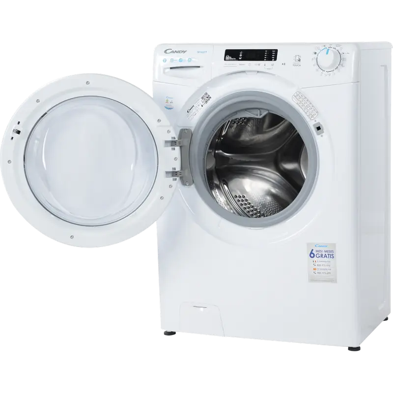 Mașină de spălat Candy CS4 1072DE/1-S, 7kg, Alb
