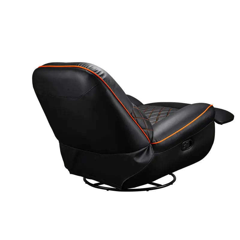 Scaun Gaming Cougar Overlord, PU Piele, Negru | Portocaliu