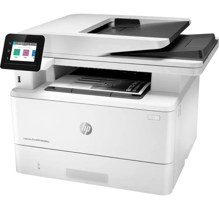 Imprimantă laser HP MFP LaserJet Pro 4103fdw, Alb