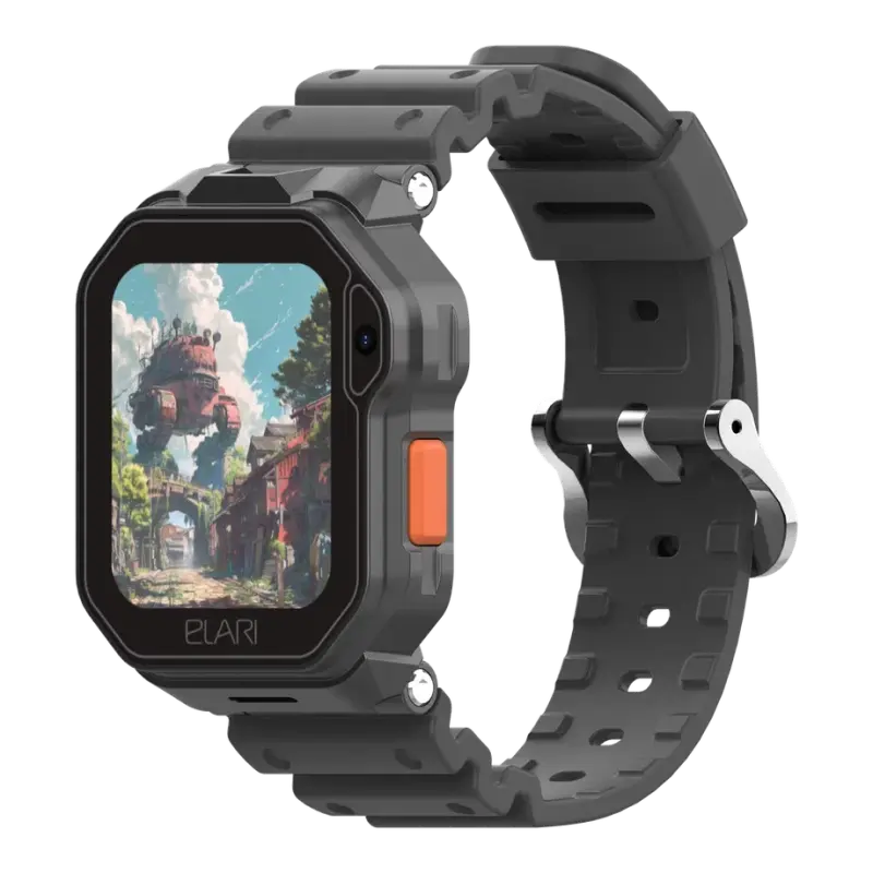 Ceasuri pentru copii Elari KidPhone Techno 4G, 44mm, Negru