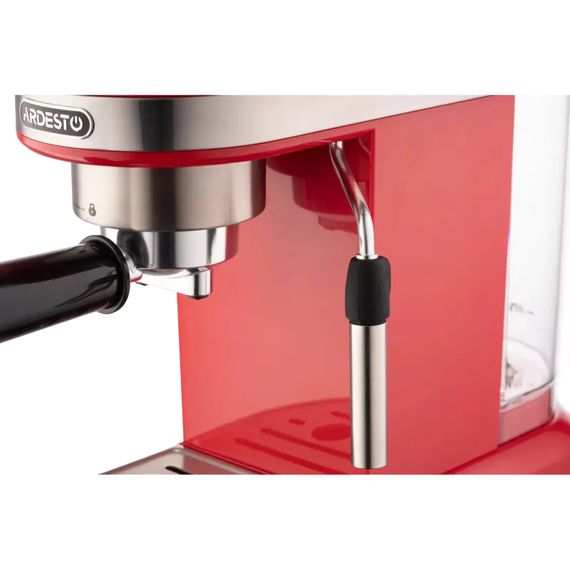 Кофеварка рожковая Ardesto YCM-E1501, 1350Вт, Красный