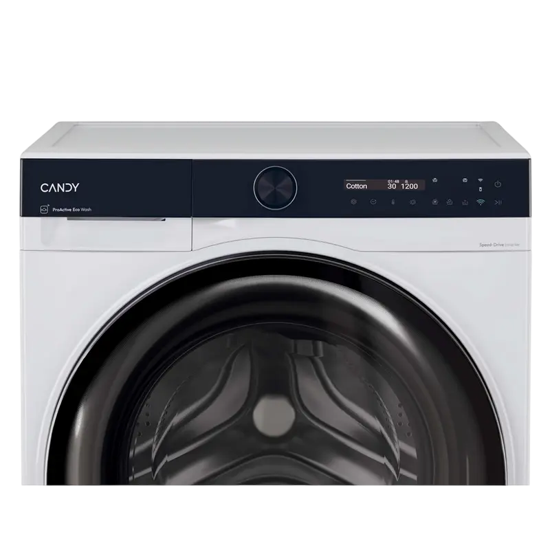 Mașină de spălat Candy BS 410B10-S, 10kg, Alb