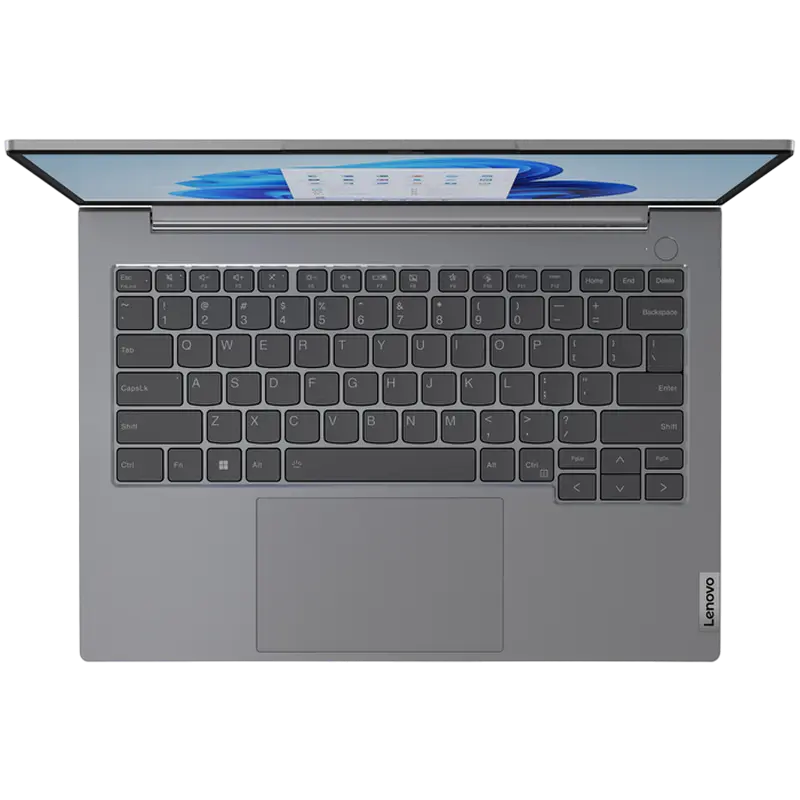 Laptop Business 14" Lenovo ThinkBook 14 G7 IML, Arctic Grey, Intel Core Ultra 7 155H, 16GB/512GB, Fără SO