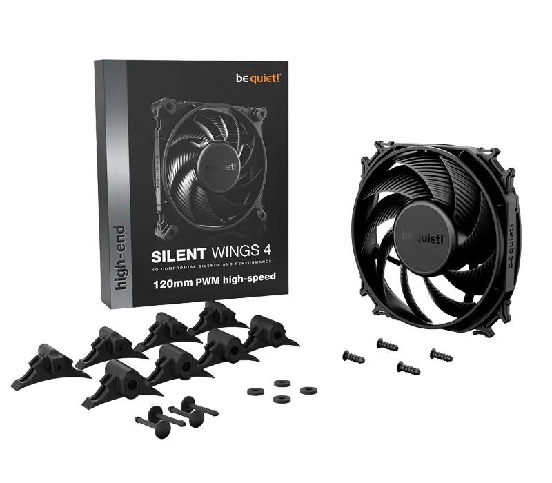 Ventilator PC be quiet! Silent Wings 4 PWM High-speed, 120 mm