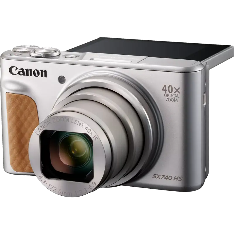Aparat Foto Compact Canon PowerShot SX740 HS Lite Edition, Argint