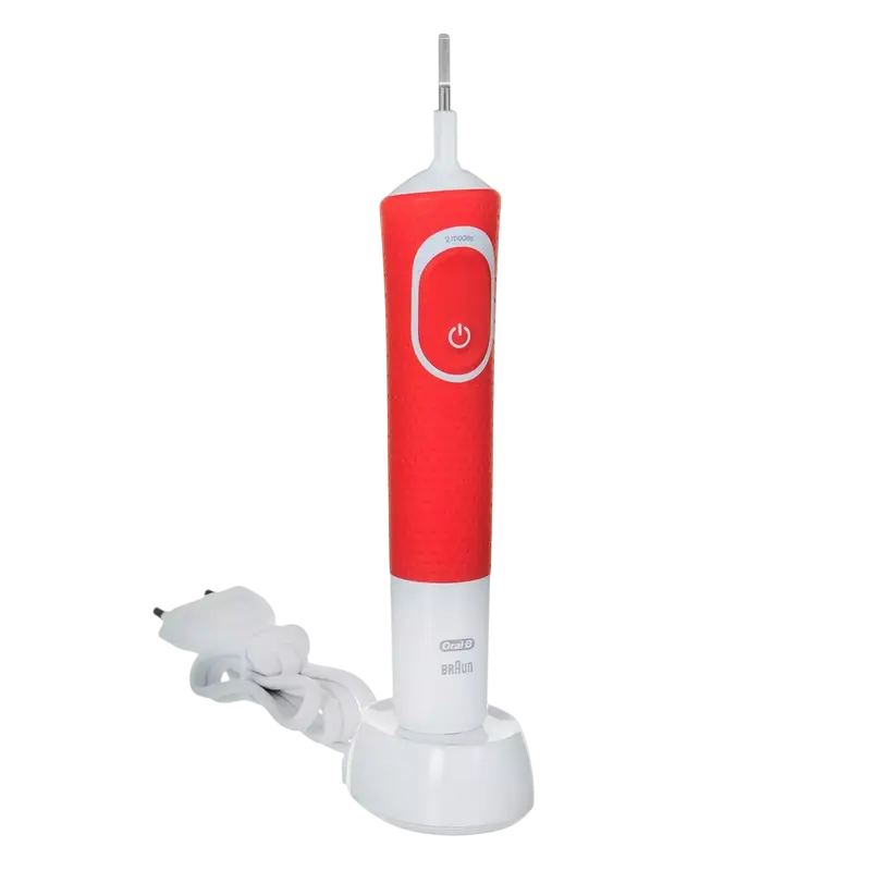 Электрическая зубная щетка Braun Oral-B Kids Vitality D100 StarWars, Красный