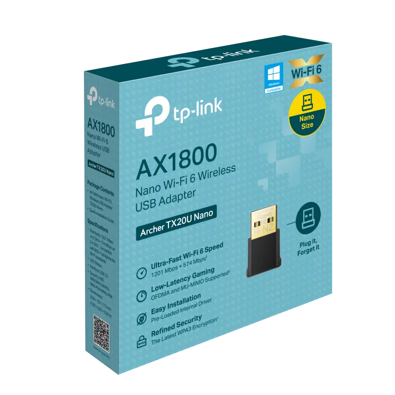 Adapter USB TP-LINK Archer TX20U Nano