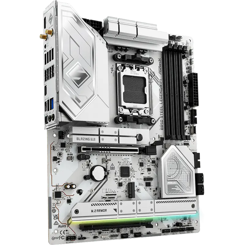 Материнская плата ASRock B850 STEEL LEGEND WIFI, AM5, AMD B850, ATX