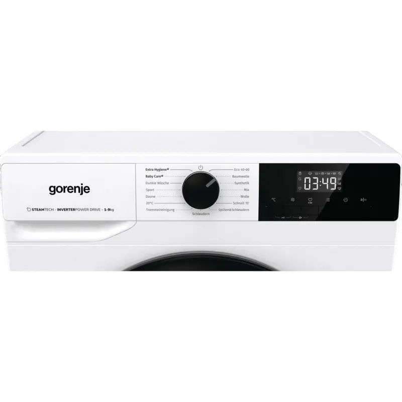Mașină de spălat Gorenje WNHPI94A1PS, 9kg, Alb