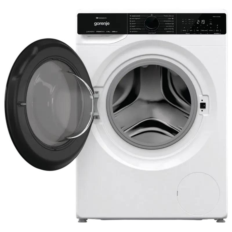Mașină de spălat Gorenje WPNA84A2TSWIFI, 8kg, Alb
