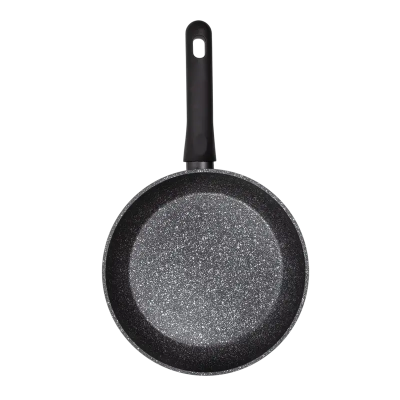 Tigaie RESTO 93401, 22cm, Negru