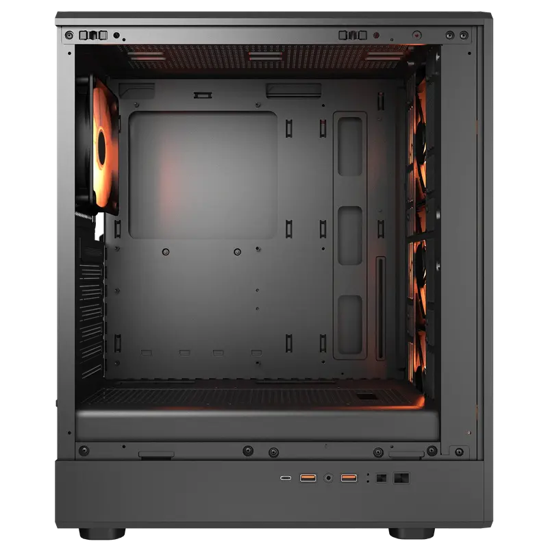 Carcasă PC Cougar Airface Pure PRO, Midi-Tower, Fără PSU, Negru