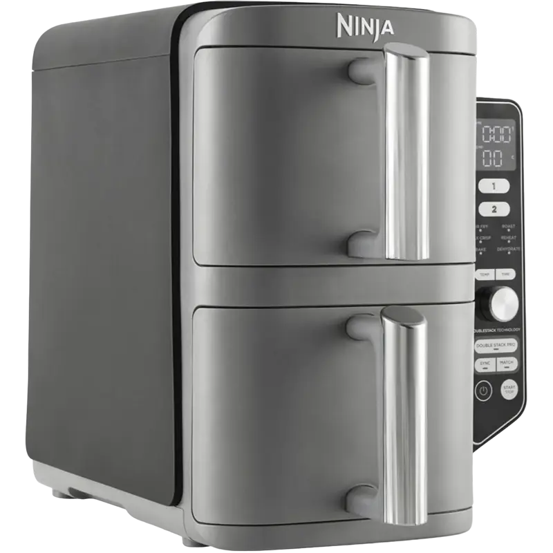 Аэрофритюрница Ninja Double Stack XL SL400EUWH, Серый