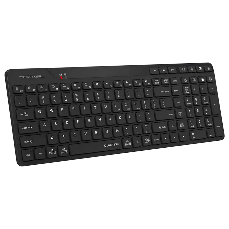 Клавиатура A4Tech FBK27C AS, Беспроводное, Чёрный