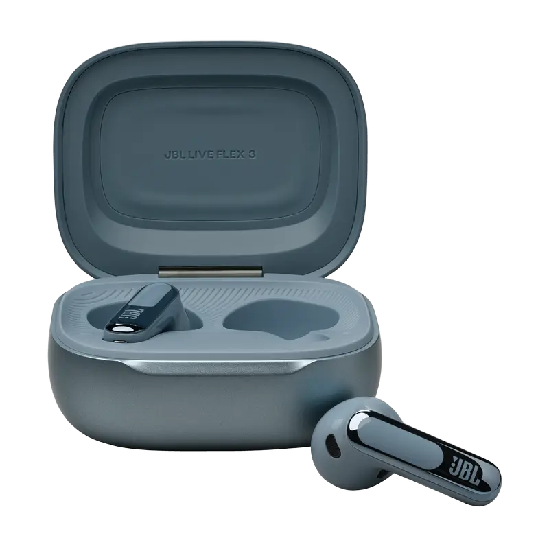 Căști JBL LIVE Flex 3, Albastru
