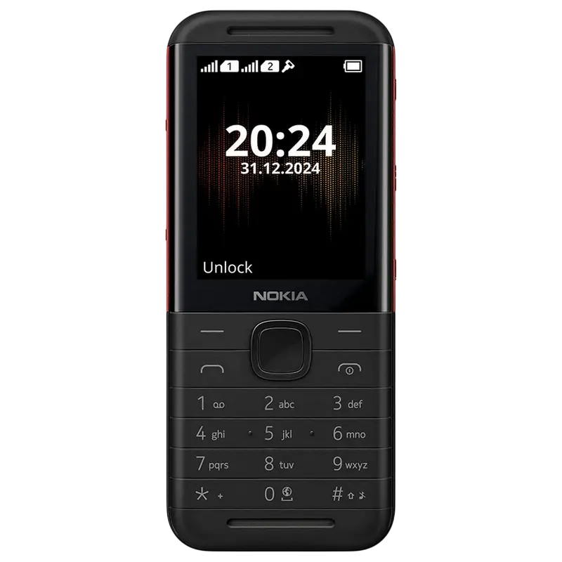 Telefon mobil Nokia 5310 (2024), Negru | Roșu