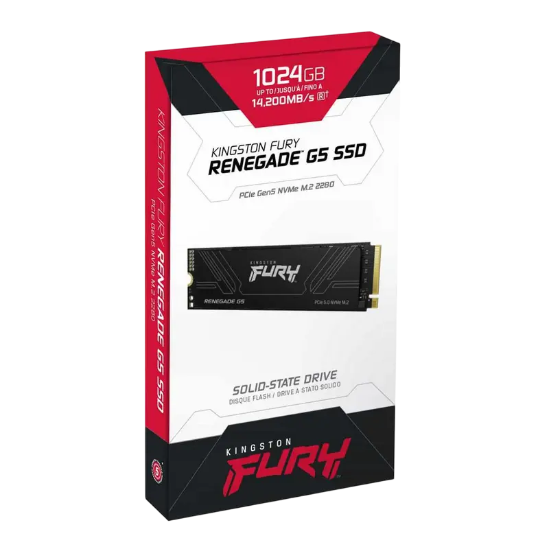 Накопитель SSD Kingston FURY Renegade G5, 1024Гб, SFYR2S/1T0