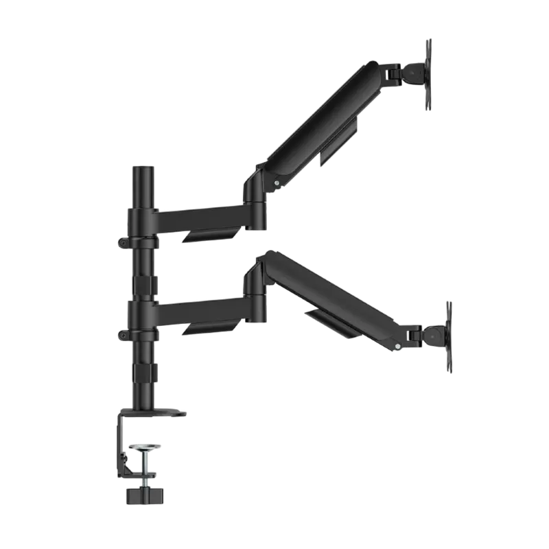 Suport birou pentru monitoare Gembird MA-DA2P-02, Negru