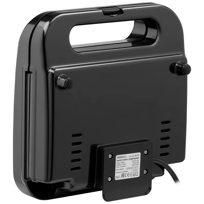 Aparat pentru sandwich Ardesto SM-H500B, Negru
