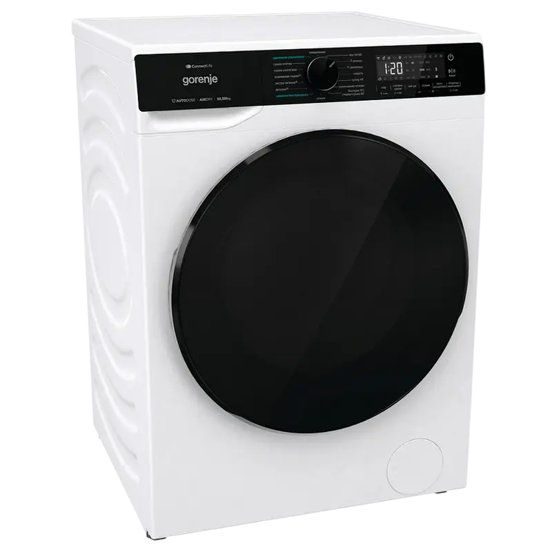 Mașină de spălat cu uscător Gorenje WD2PA1X64ADAAW, 10,5kg, Alb