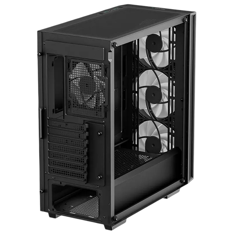 Carcasă PC Deepcool MATREXX 55 V4 , Midi-Tower, Fără PSU, Negru