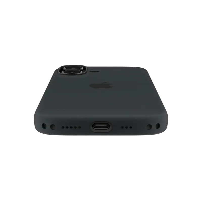 Чехол Apple iPhone 17 Silicone Case with MagSafe, Чёрный