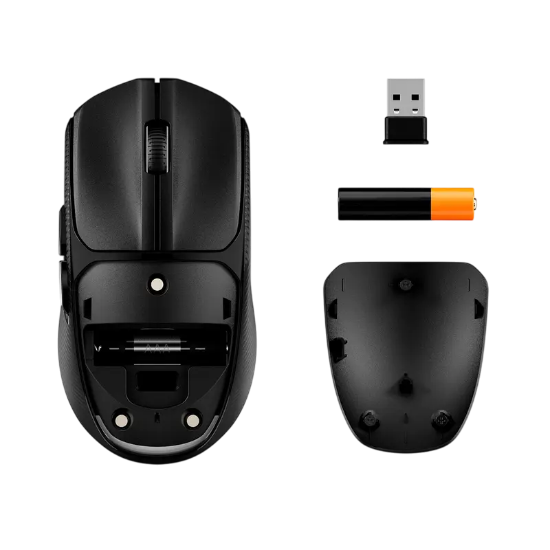 Mouse de gaming HyperX Pulsefire Fuse, Negru