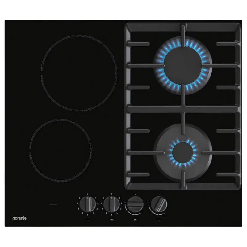 Plită incorporabilă  mixtă Gorenje GCE691BSC, Negru