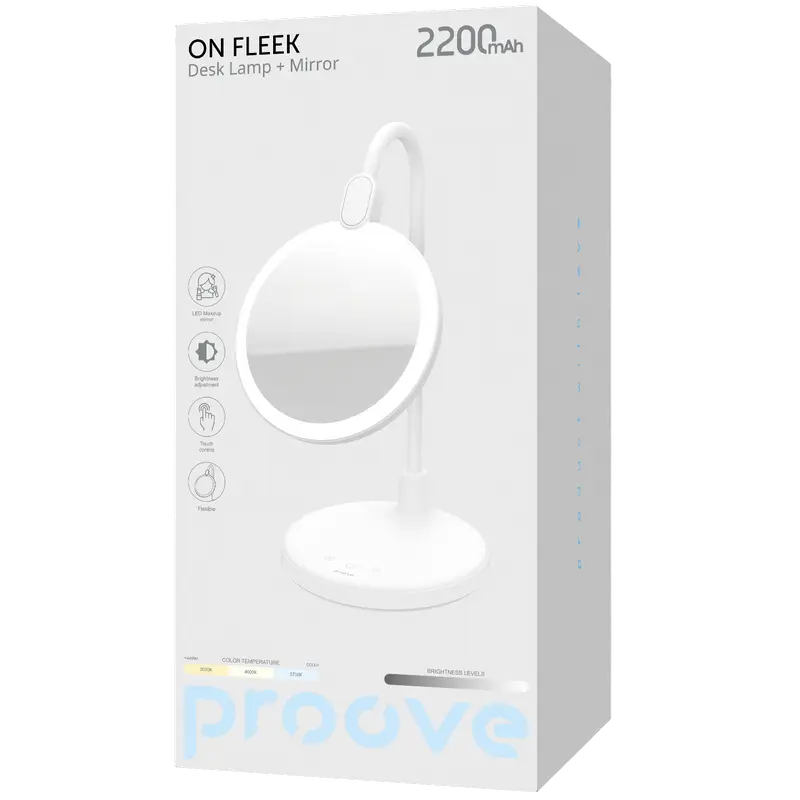 Lampa de birou Proove On Fleek, Alb