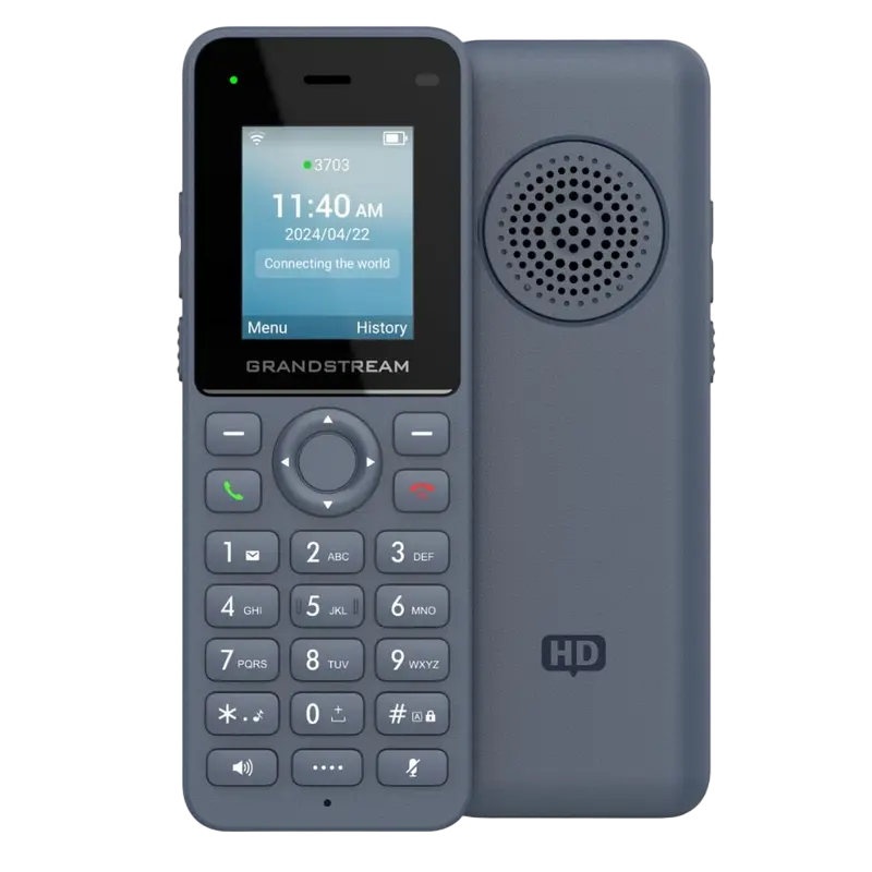 Telefon IP Grandstream WP826, Jet Grey