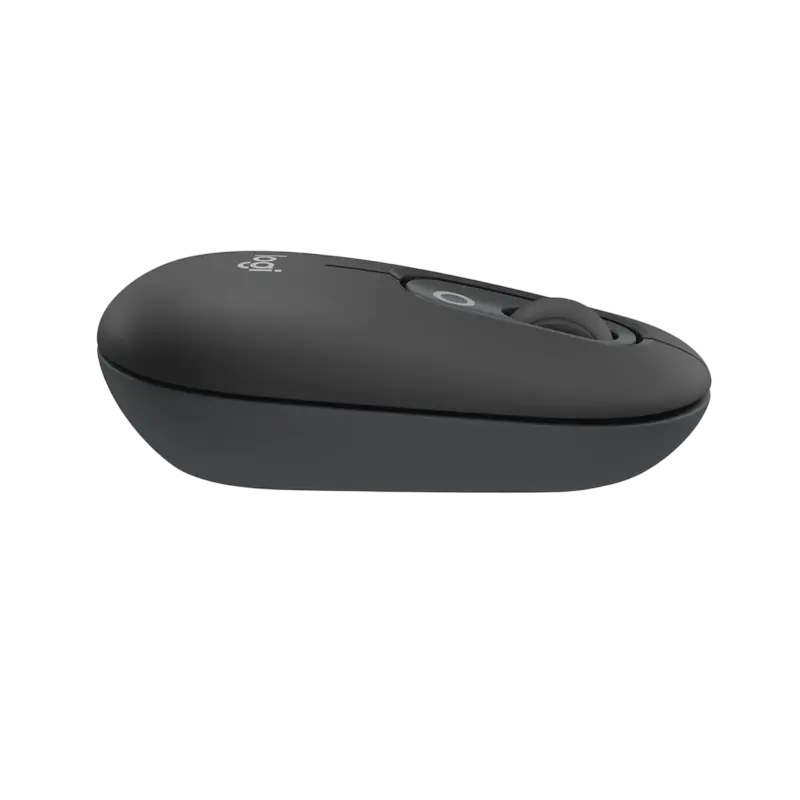 Set Tastatură + Mouse Logitech POP ICON Combo, Fără fir, Grafit | Verde