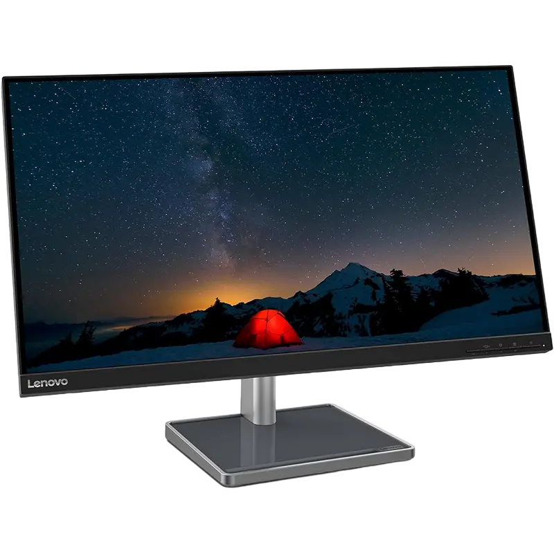 28,5" Монитор Lenovo L28u-35, IPS 3840x2160 4K UHD, Чёрный | Серебристый