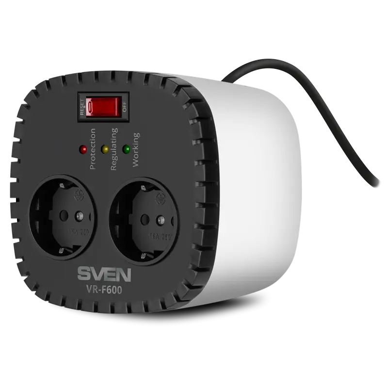Stabilizator de Tensiune SVEN VR-F600, Alb