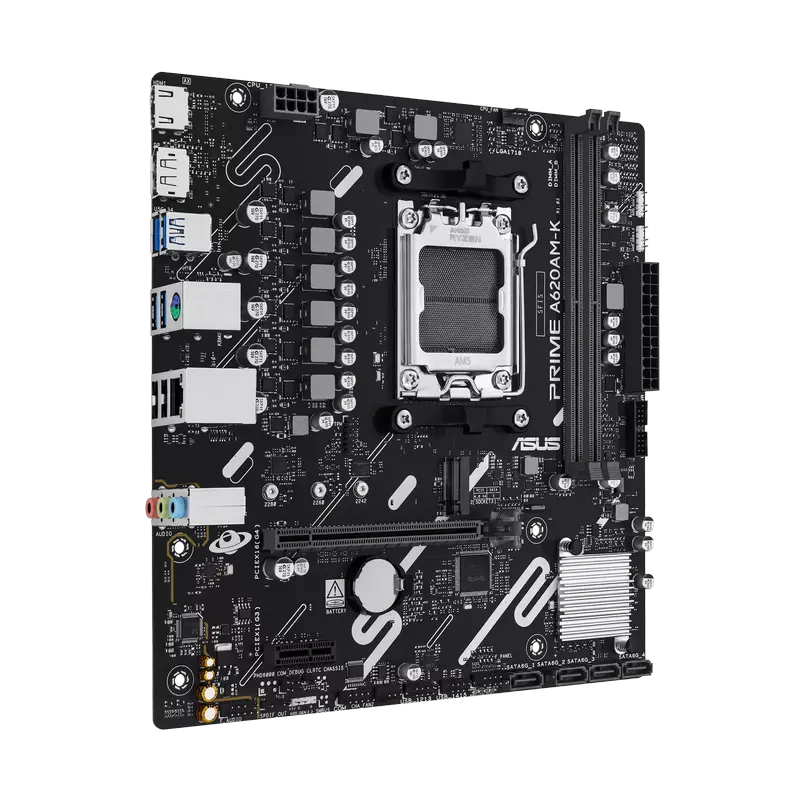 Placă de bază ASUS PRIME A620AM-K, AM5, AMD A620A, Micro-ATX