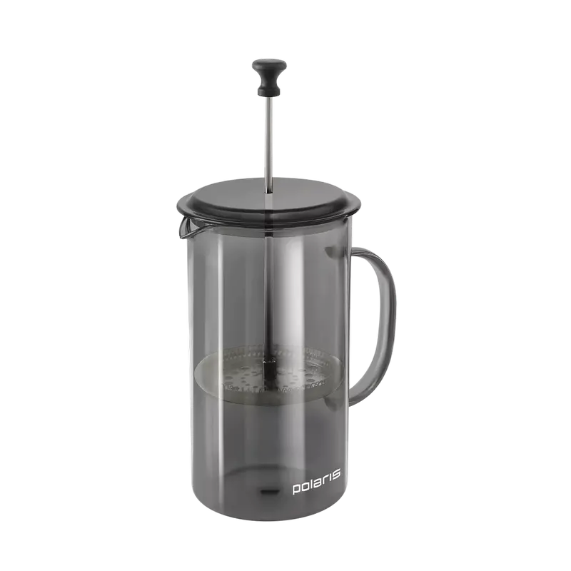 Cafetiera French Press Polaris Graphit-1000FP, 1L, Gri