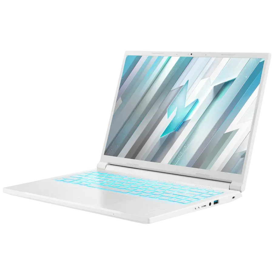 Laptop Gaming 14,5" Acer Nitro V14 ANV14-61, Pearl White, AMD Ryzen 7 8845HS, 16GB/1024GB, Linux eShell