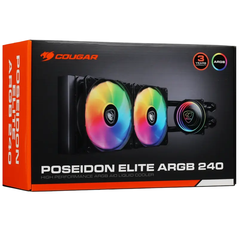 Cooler procesor Cougar Poseidon Elite ARGB 240