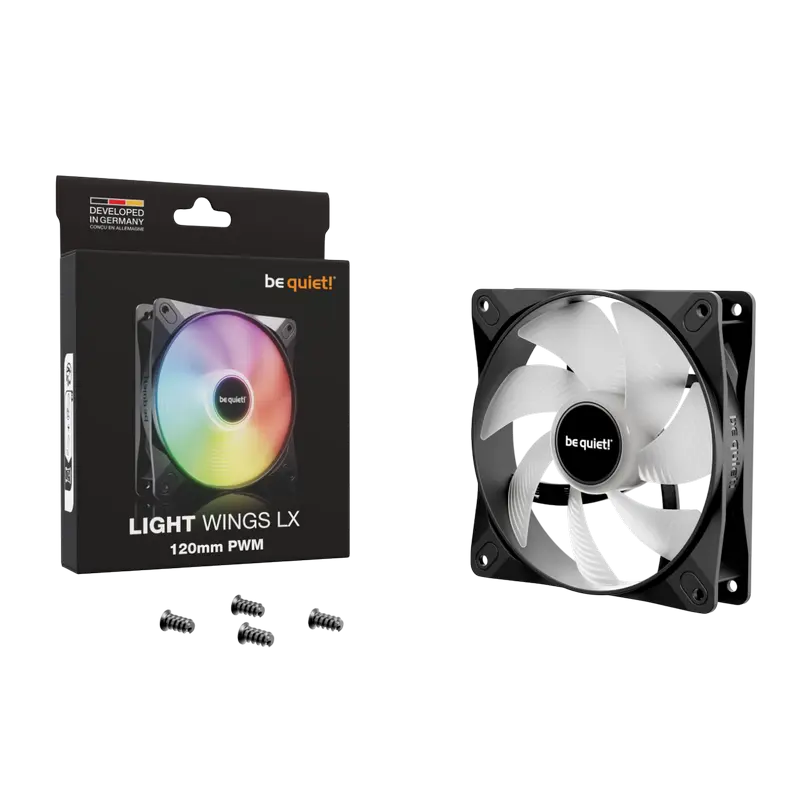 Ventilator pentru PC be quiet! LightWings LX, 120 mm