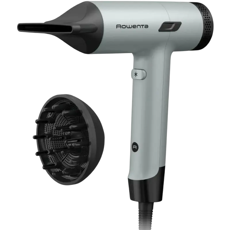 Cumpara  Îngrijirea părului - Uscător de păr Rowenta HY7120E0, 1600W, Verde..