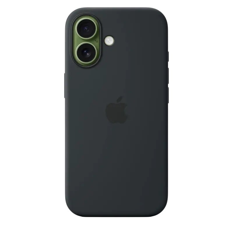 Чехол Apple iPhone 17 Silicone Case with MagSafe, Чёрный