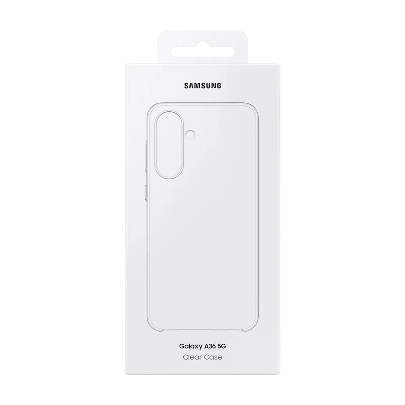 Husă Samsung Clear Case pentru Galaxy A36, Transparent